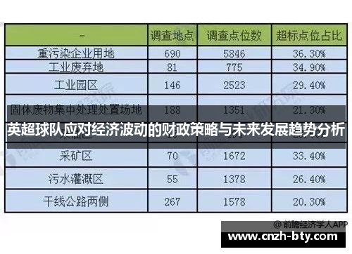 英超球队应对经济波动的财政策略与未来发展趋势分析